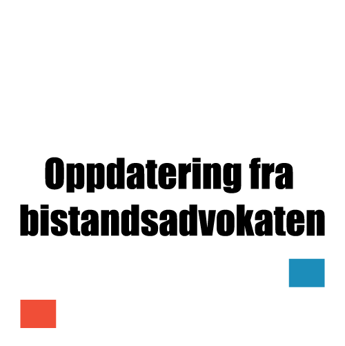 Logog Oppdatering fra bistandsadvokaten